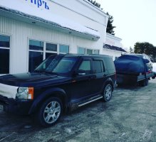 Пятый эвакуатор: Land Rover с прицепом